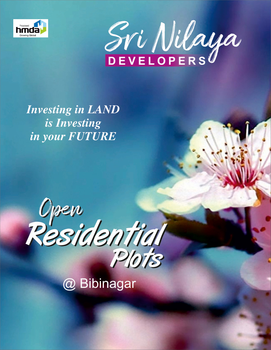 Sri Nilaya Developers – Open Residential Plots Bibinagar